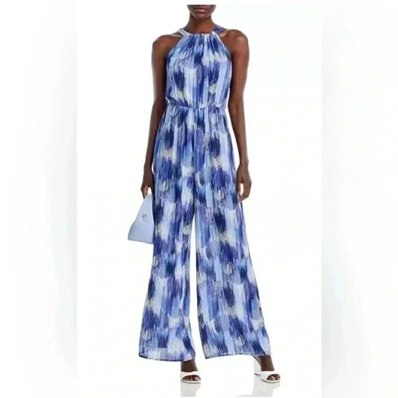 Aqua Pants - AQUA Tie Back Printed Jumpsuit - 100% Exclusive Bloomingdales - XL - NWT!
